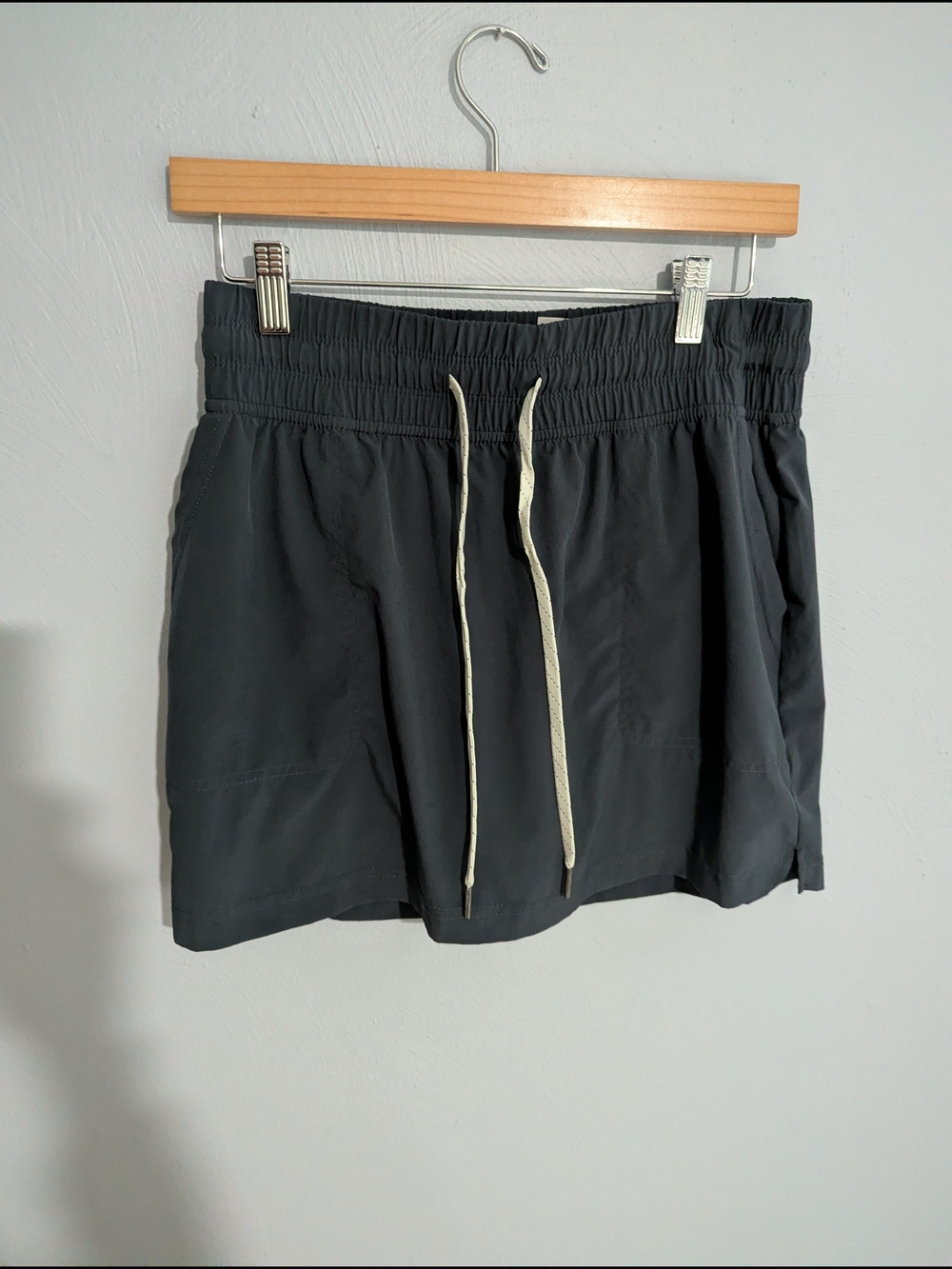 Bally Charcoal Elastic Waist Skort